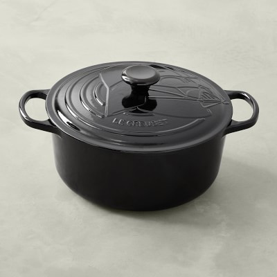 Le Creuset Cast-Iron 5 1/2-Qt. Round Oven-Star Wars Darth Vader™ | Williams-Sonoma