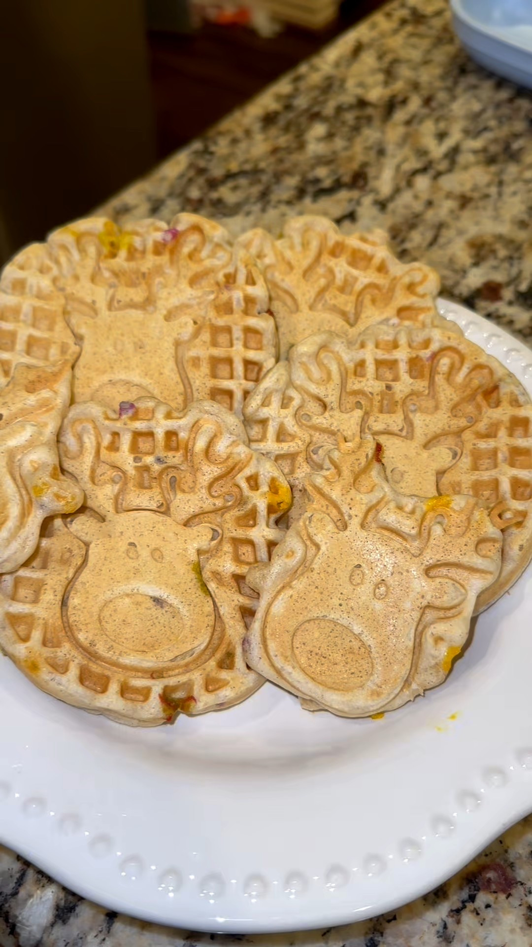 Fun reindeer waffles for Christmas time 🎄

#LTKHoliday #LTKSeasonal #LTKfoodie
