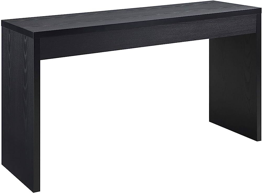 Convenience Concepts Northfield Hall Console Desk Table, 48(L) x 15.5(W) x 28"(H), Black | Amazon (US)