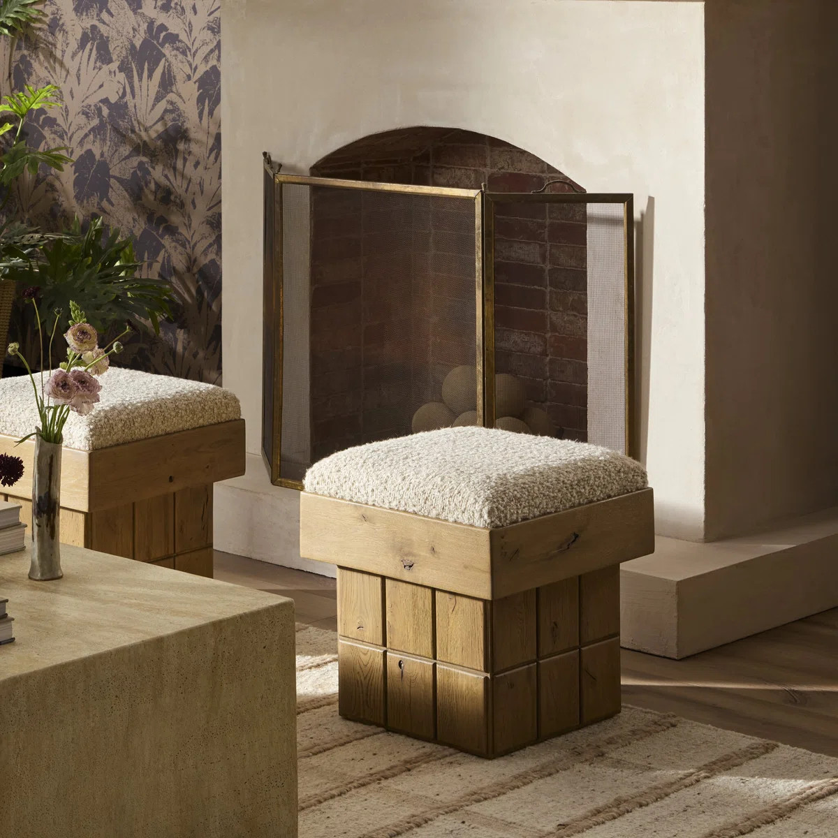 Kubi Accent Stool-Ivan Stone-One Size | Wayfair North America