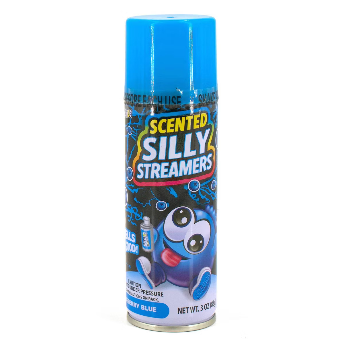 Scentos Scented Silly Streamers Party Decoration Blue: Crazy String & Silly Spray for Kids, All O... | Target