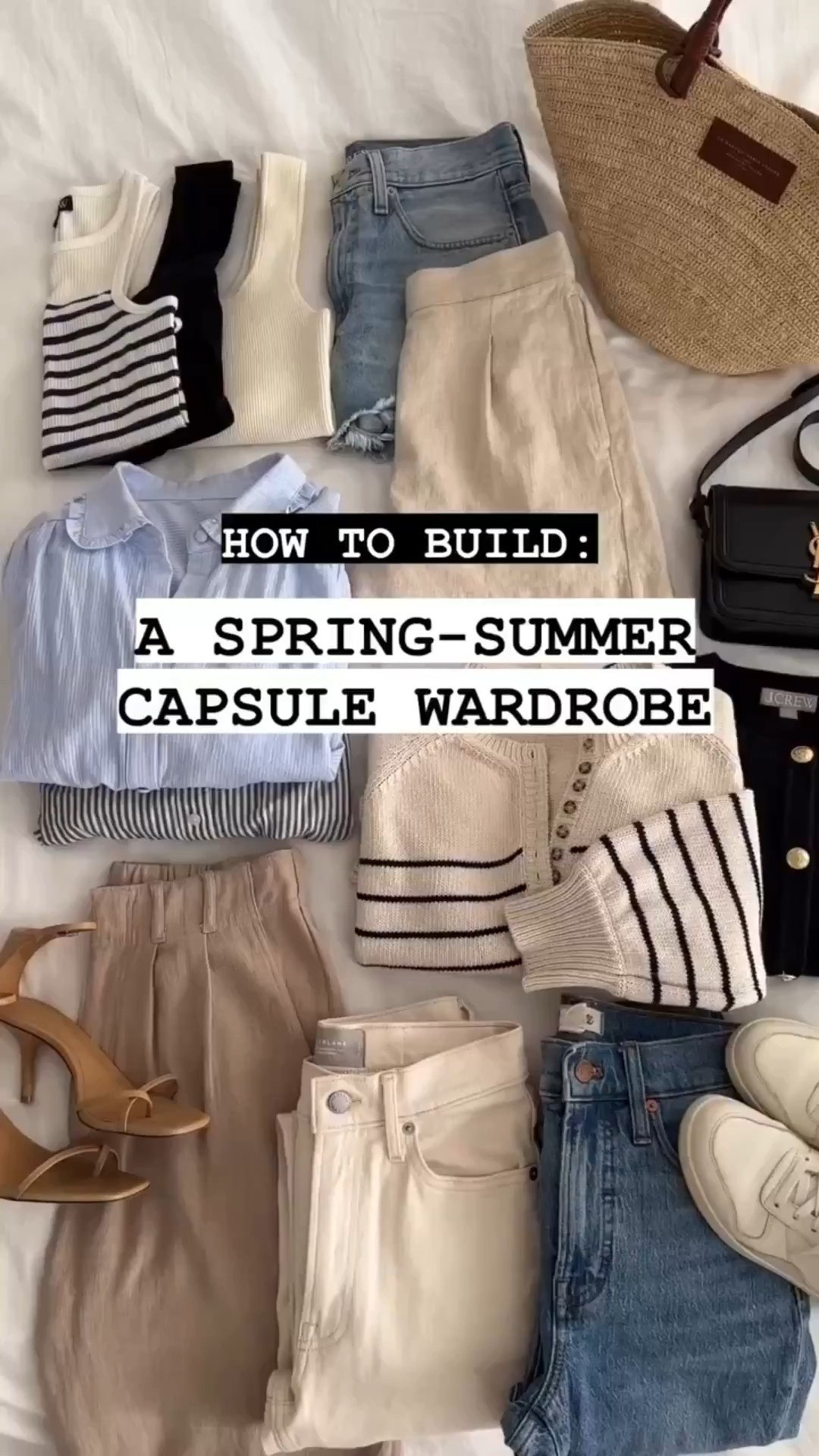 Reposting as I still love many of these staples 

Some items are old so linked the most similar, but I either own or have tried on all of these linked items!

Best lighter weight white tee:
• Everlane box cut tee xs (size up) 

Striped knit sweater:
• sezane leontine xxs 
• Quince 100%  Cotton Striped Crew Sweater xs 

Sweater Jacket:
• Mine is old jcrew 

Neutral blazer:
• BRF Blazer xxs petite 

Midi dress: similar linked 
• Quince 100% Linen Midi Dress Xs, white runs bigger than navy  

Stripe button up:
• Everlane Silky Cotton 00 I have this in white and stripe
• Old navy oversized button down in Xs petite for a looser relaxed casual fit. I have this in 2 colors as well

Petite friendly Jeans 
• Aritzia farrah wide leg Short jeans size 24 such a good full length jean on me 
• Levi's wedgie straight jeans in " fully baked - very versatile light wash" and butt lifting 25 x 26 
• Levi’s 501 cropped in an off white ecru 24x26 fits more relaxed than the wedgie 

Neutral trousers:
• A&F Sloane Tailored Wide Leg Pant 00/xxs short 
• Aritzia Effortless pants crepette 0 extra short 

Ankle pants 
• Quince 100% Linen Pants xs
• Zara High Waist Pants in xs I get these hemmed but they fit nicely at my waist 

Tailored shorts:
• Quince Stretch Crepe Pleated Shorts in sand xs 

Denim shorts:
• Levi’s 80s Mom Shorts these are really great in fit , weight , color and length!

Sneakers:
• Adidas spezial sneakers 5 runs big

Strappy Sandals:
• Madewell Maycie Asymmetric T-Strap Sandal 5H

Flat Sandal:
• Sam Edelman Bay Cutout Slide Sandal 5.5

Belt: 
• Madewell triple metal keeper belt xxs 

Neutral tote
• Naghedi St Barths tote size small 

Basket bag:
• Sezane Justine tote 

Petite friendly spring outfits, capsule wardrobe

#LTKPetite #LTKSeasonal #LTKmomlife