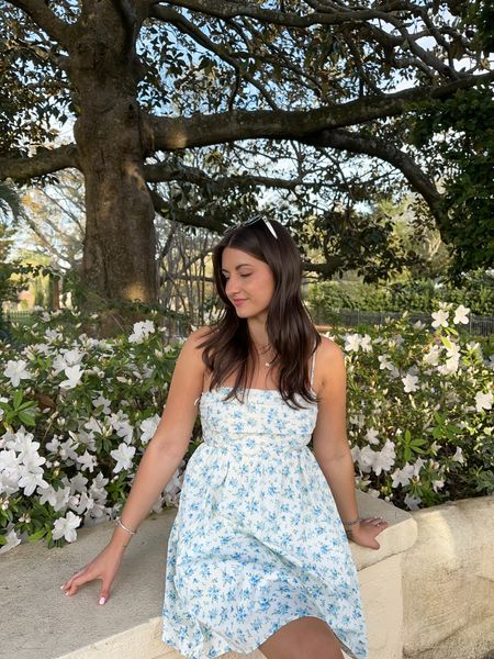 Spring mini dress 
Code: KRISTINE10 for francesca’s 
Wearing size small, lined, adjustable straps & has pockets! 

Spring dress, Easter outfit

#LTKsalealert #LTKfindsunder50 #LTKSeasonal