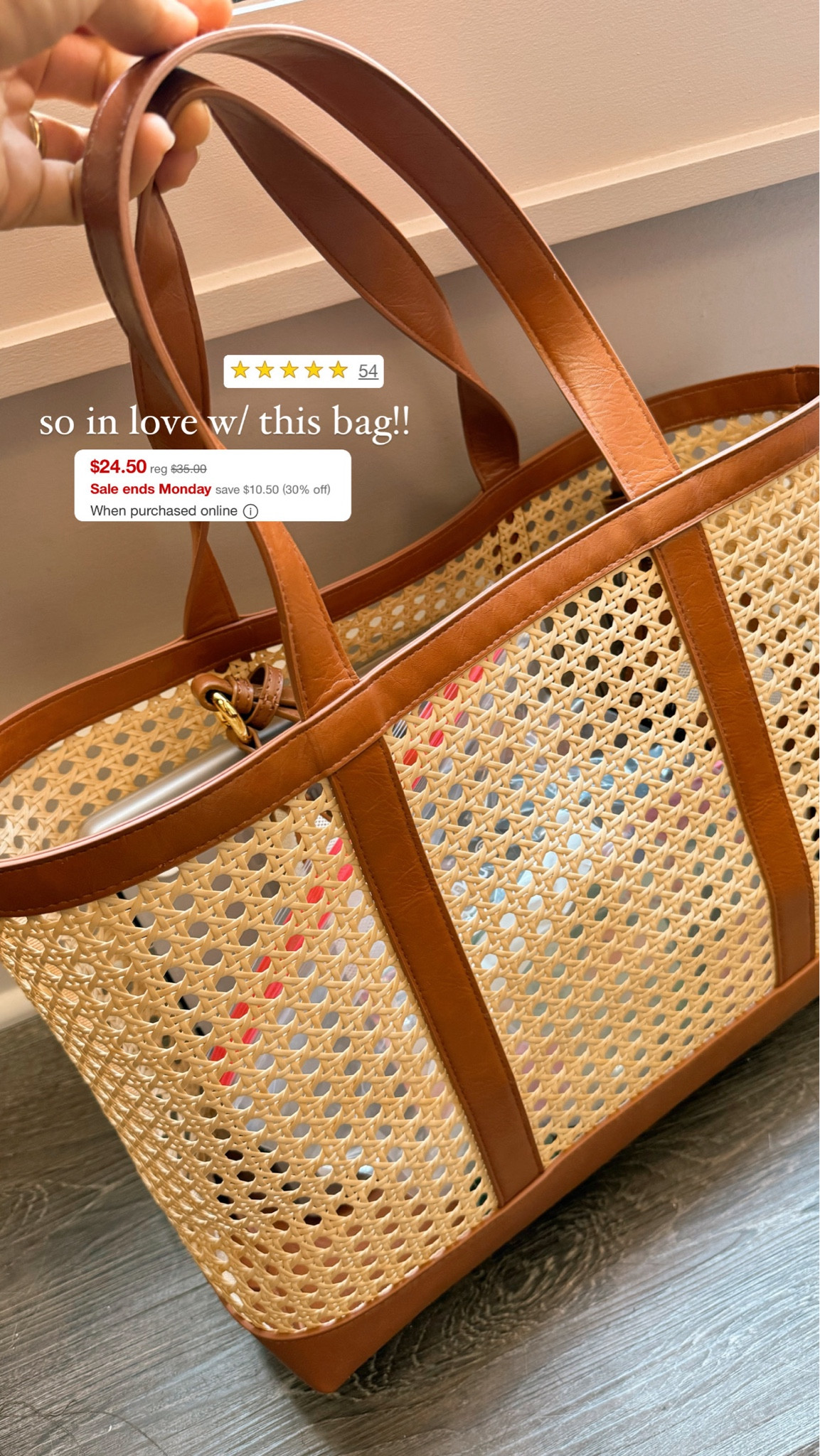 This bag is a FAVE — & it’s only $25! Two other colors as well🤎🖤 it’s not TOO big or small. It’s literally perfect size! On sale until Monday 😌

Target finds / beach bag / tote / Holley Gabrielle 

#LTKItBag #LTKSaleAlert #LTKFindsUnder50