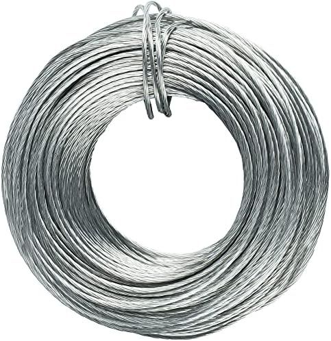 SENBACH 100 Foot Picture Hanging Wire for Photos, Picture Wire for Mirrors, Clock, Art Work Suppo... | Amazon (US)