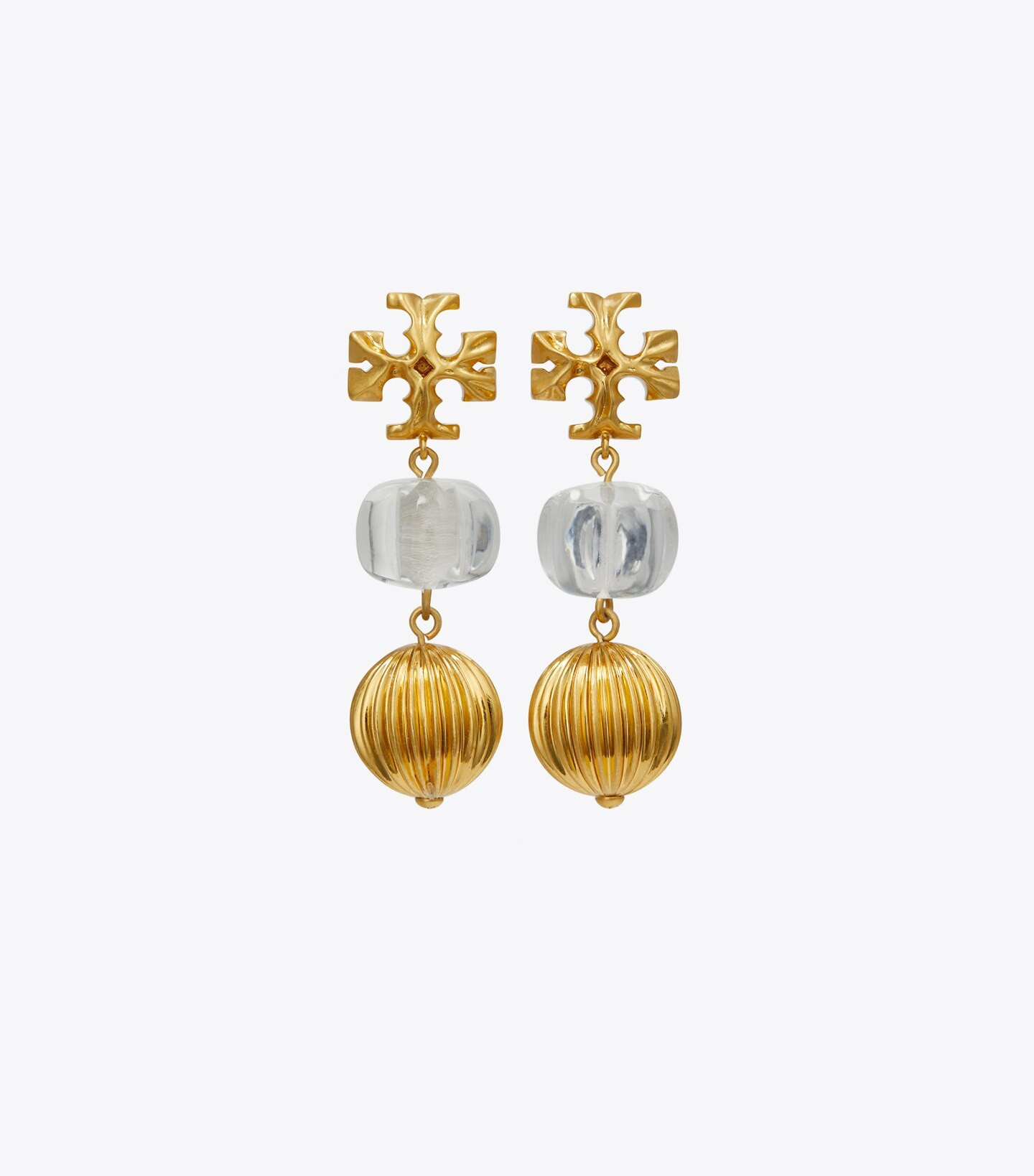 ROXANNE SMALL DOUBLE-DROP EARRING | Tory Burch (US)