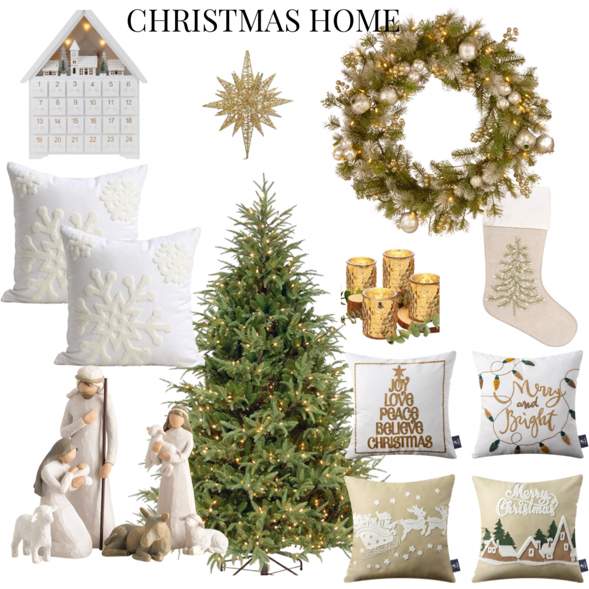 CHRISTMAS HOME DECOR
AMAZON PRIME
CHRISTMAS TREE, DECORATIVE PILLOWS 
WREATH, NATIVITY SCENE 


#LTKhome #LTKstyletip #LTKHoliday