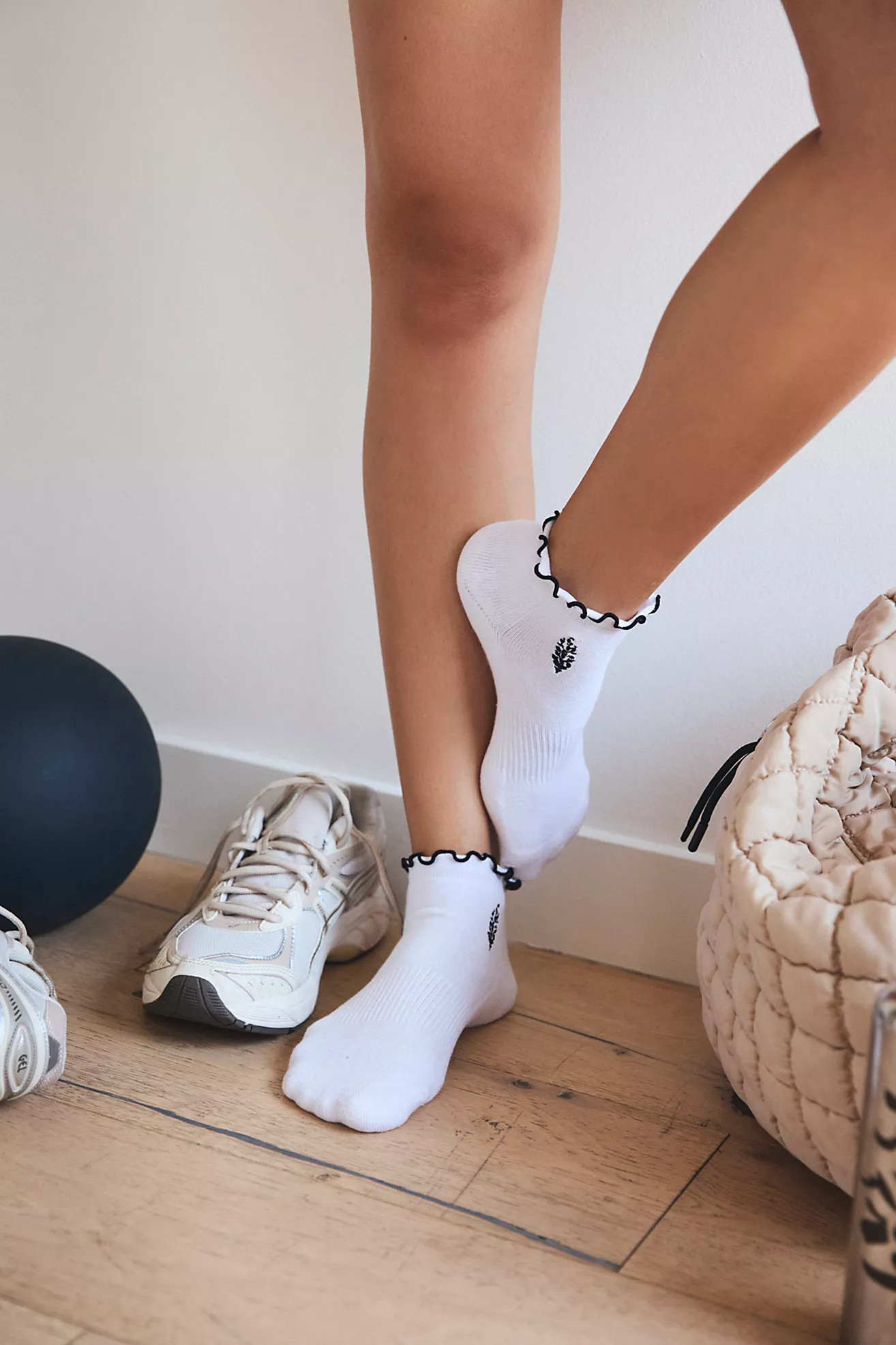 FP Movement Super Surge Ruffled Socks | Free People (Global - UK&FR Excluded)