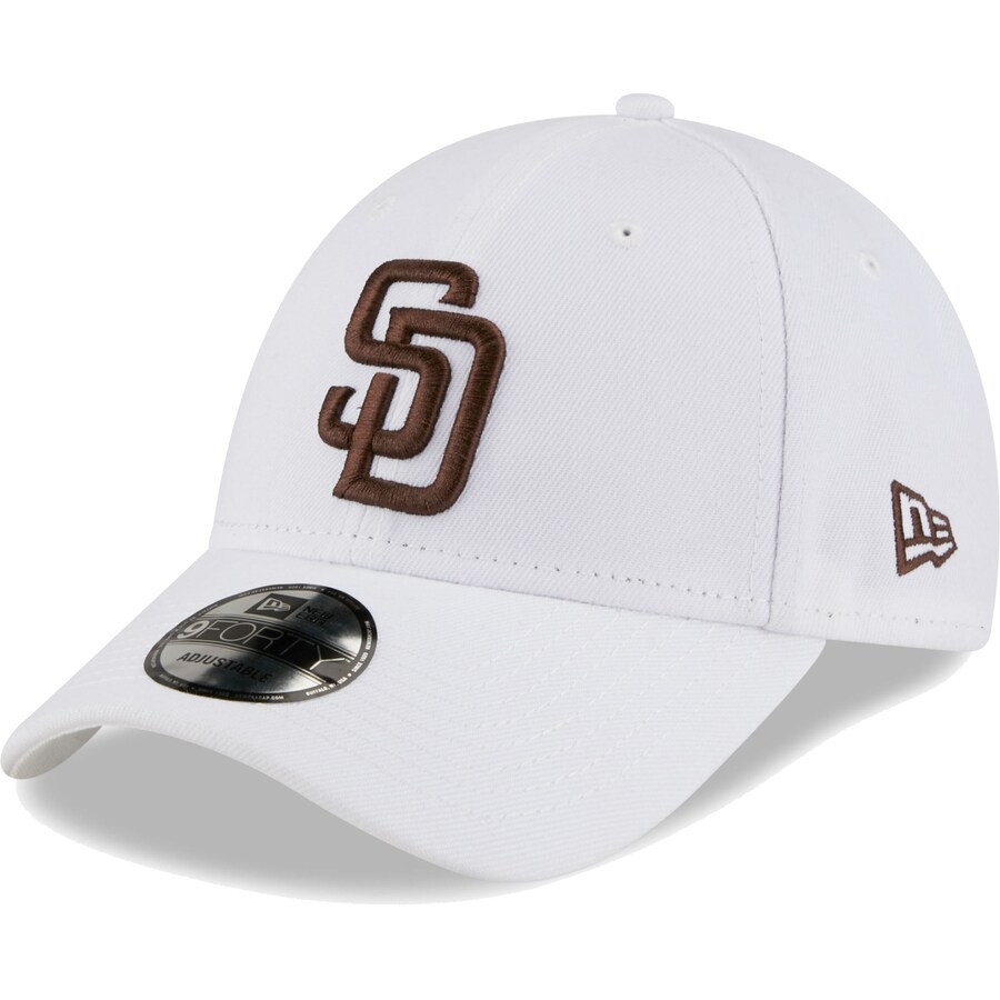 Men's San Diego Padres New Era White League II 9FORTY Adjustable Hat | MLB Shop