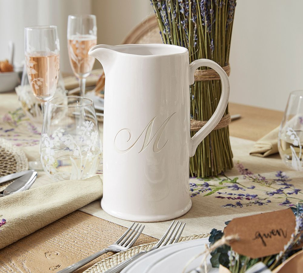 Monique Lhuillier Arles Pitcher | Pottery Barn (US)