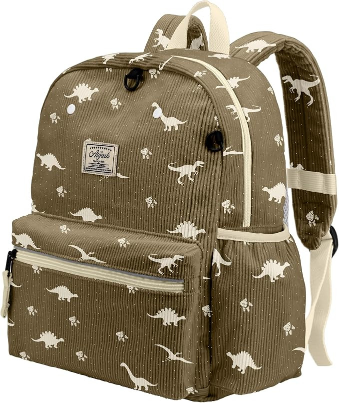 atgark Corduroy Toddler Backpack for Boys Girls Kids Preschool Backpacks | Amazon (US)