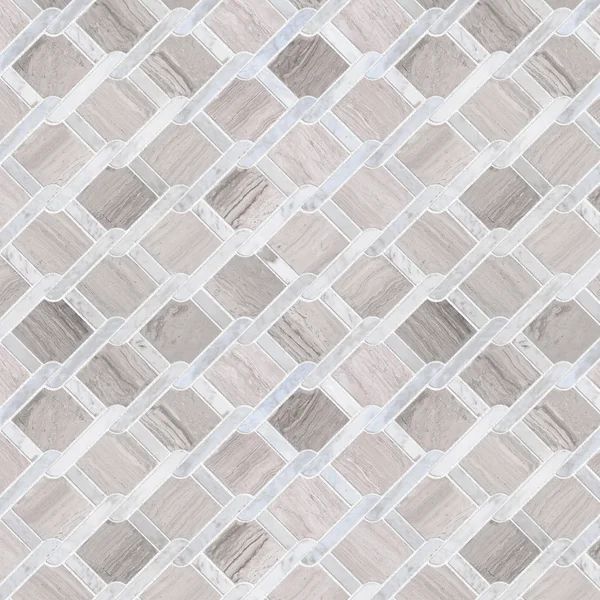 Knot Marble Random Mosaic Wall Tile | Wayfair North America