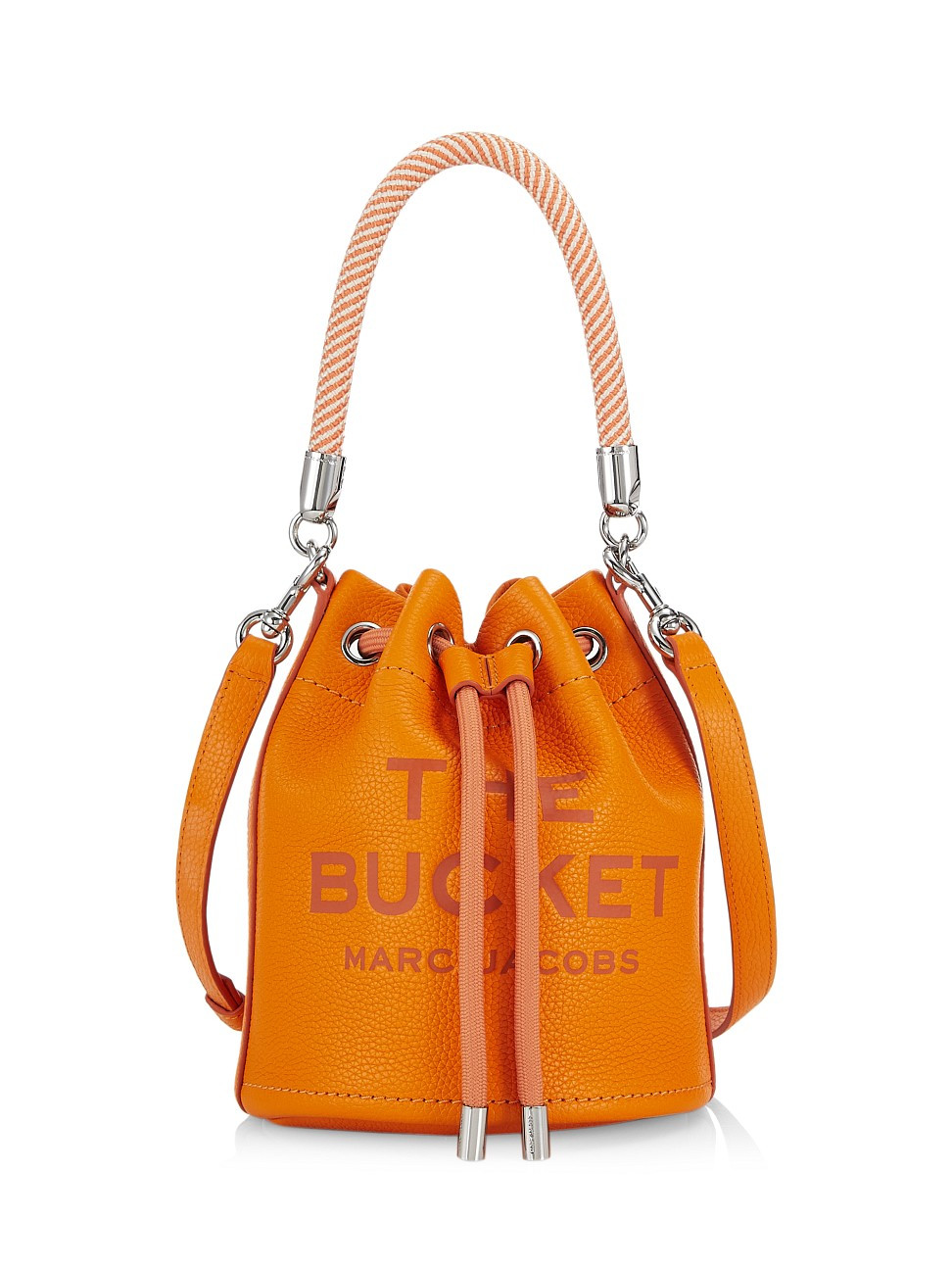 Women's The Leather Bucket Bag - Scorched | Saks Fifth Avenue