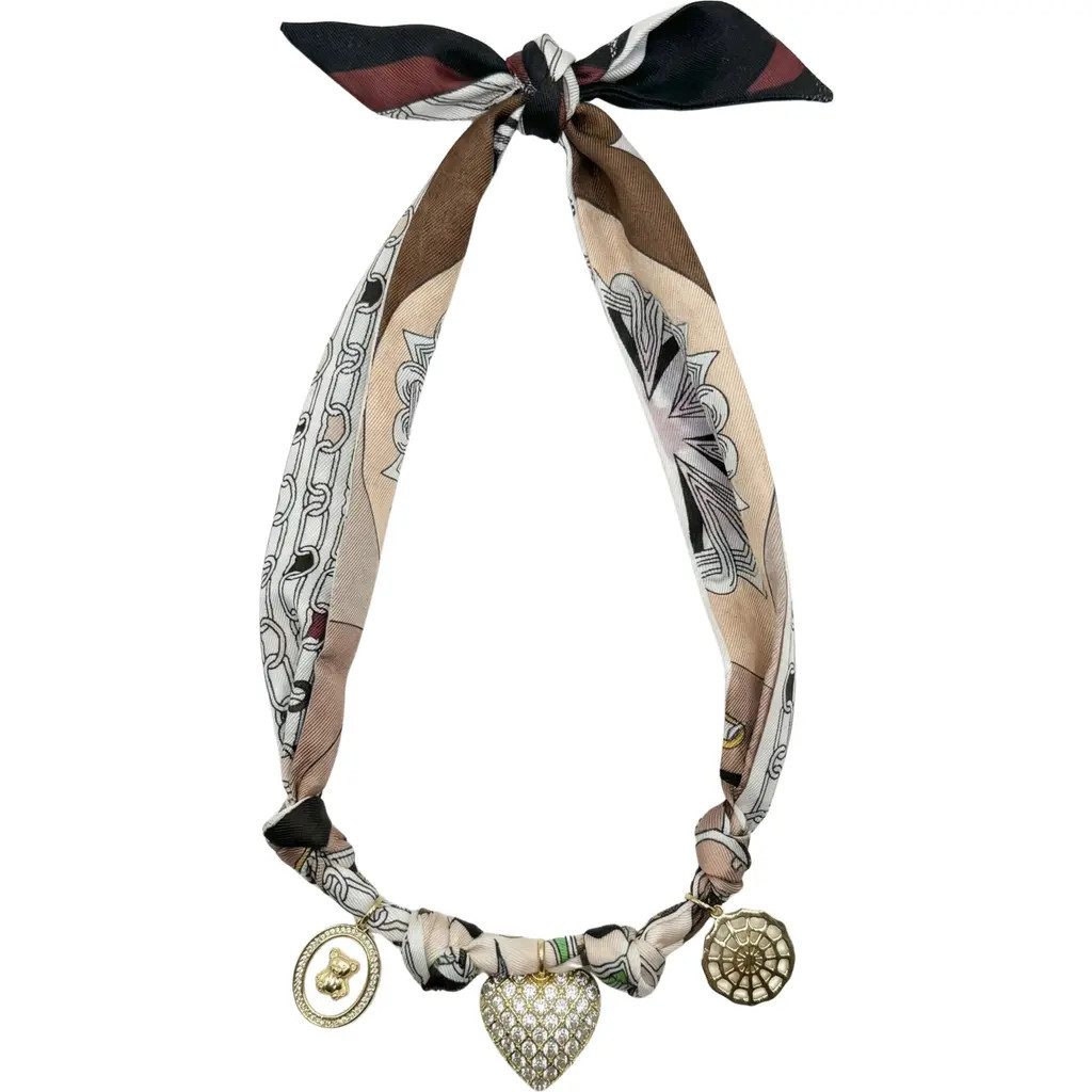MacRae & Co. Katie Scarf Charm Necklace in Gold at Nordstrom | Nordstrom