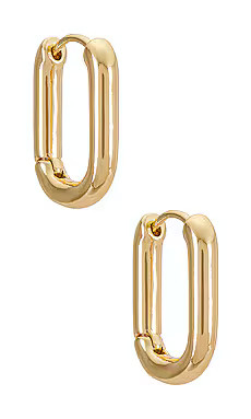 Natalie B Jewelry Uma Huggies in Gold from Revolve.com | Revolve Clothing (Global)