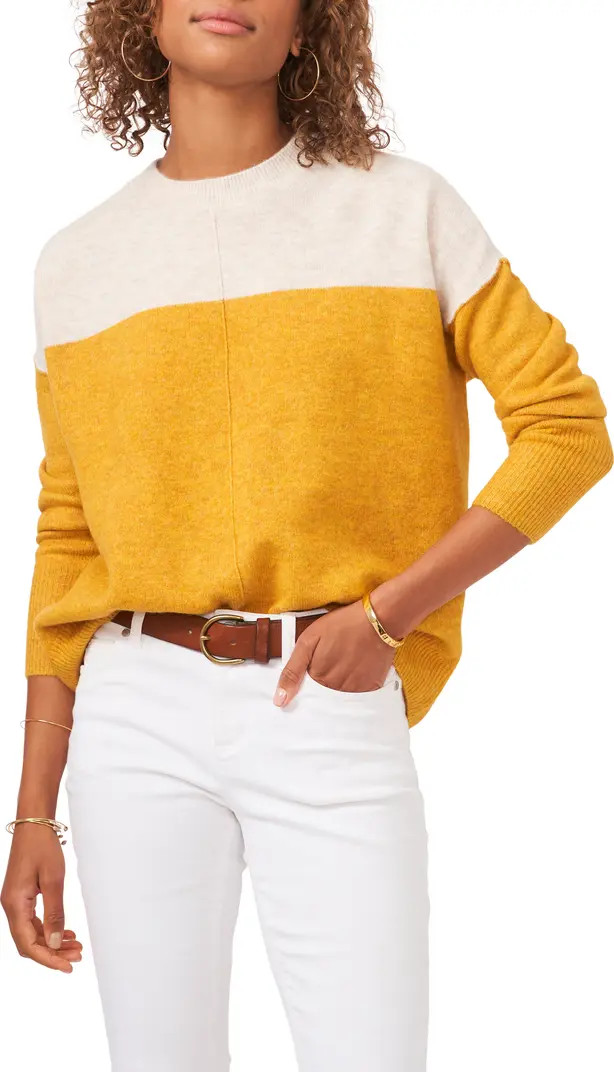 Extend Shoulder Colorblock Sweater | Nordstrom