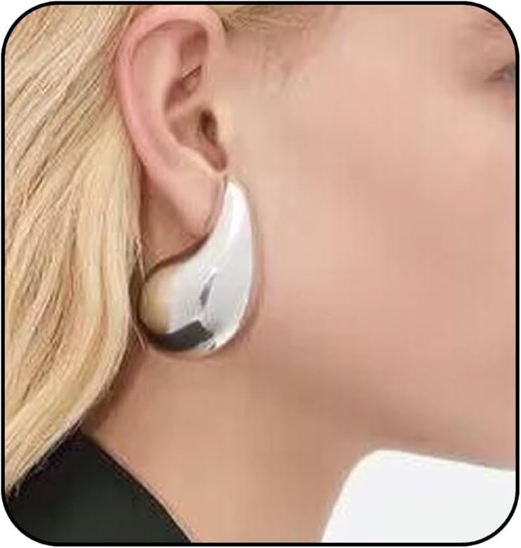 Senteria Earring Dupes For Women, Lightweight Teardrop Earrings,Hypoallergenic Gold Drop Earrings... | Amazon (US)