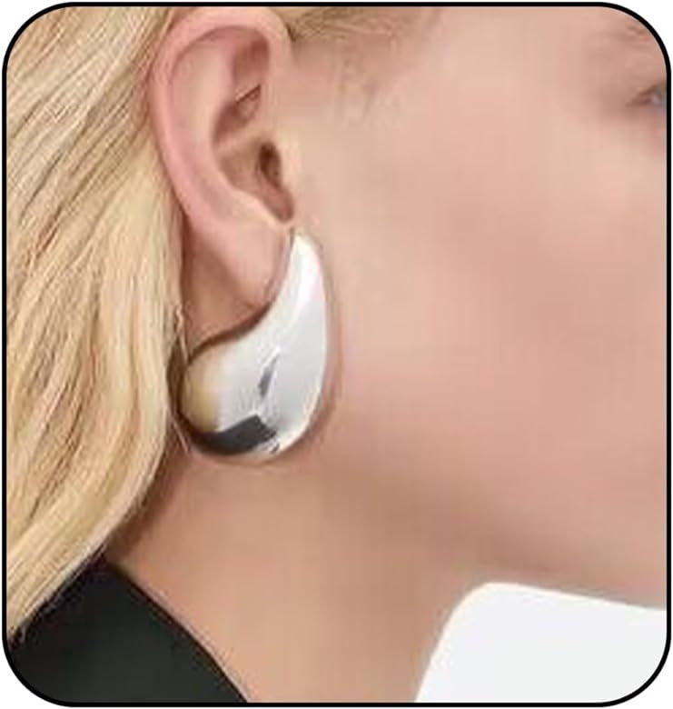 Senteria Earring Dupes For Women, Lightweight Teardrop Earrings,Hypoallergenic Gold Drop Earrings... | Amazon (US)