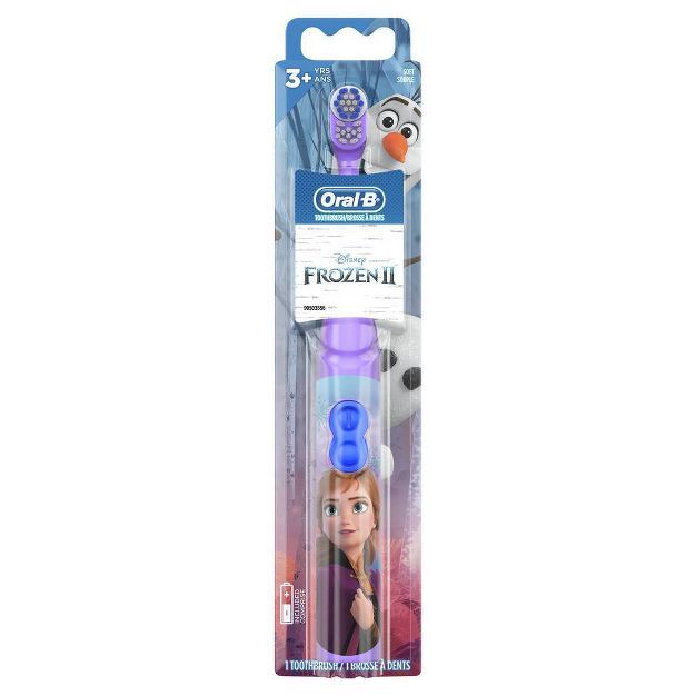 Oral-B Pro-Health Jr. Battery Powered Kids' Toothbrush featuring Disney's Frozen, Soft | Target