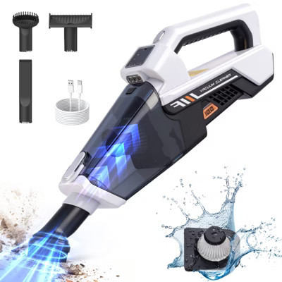 Mini Cordless Handheld Vacuum Cleaner 19000PA Portable Car Vacuum with LED Light for Pet Hair | Target