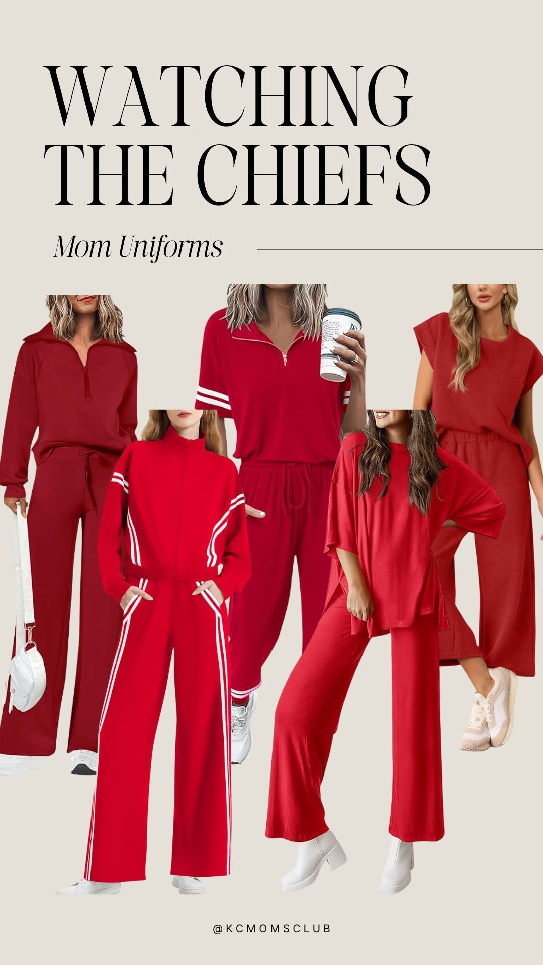 chiefs game day outfit • red outfit for football game • comfy chiefs red outfits for women 

#LTKFindsUnder50 #LTKStyleTip #LTKSaleAlert