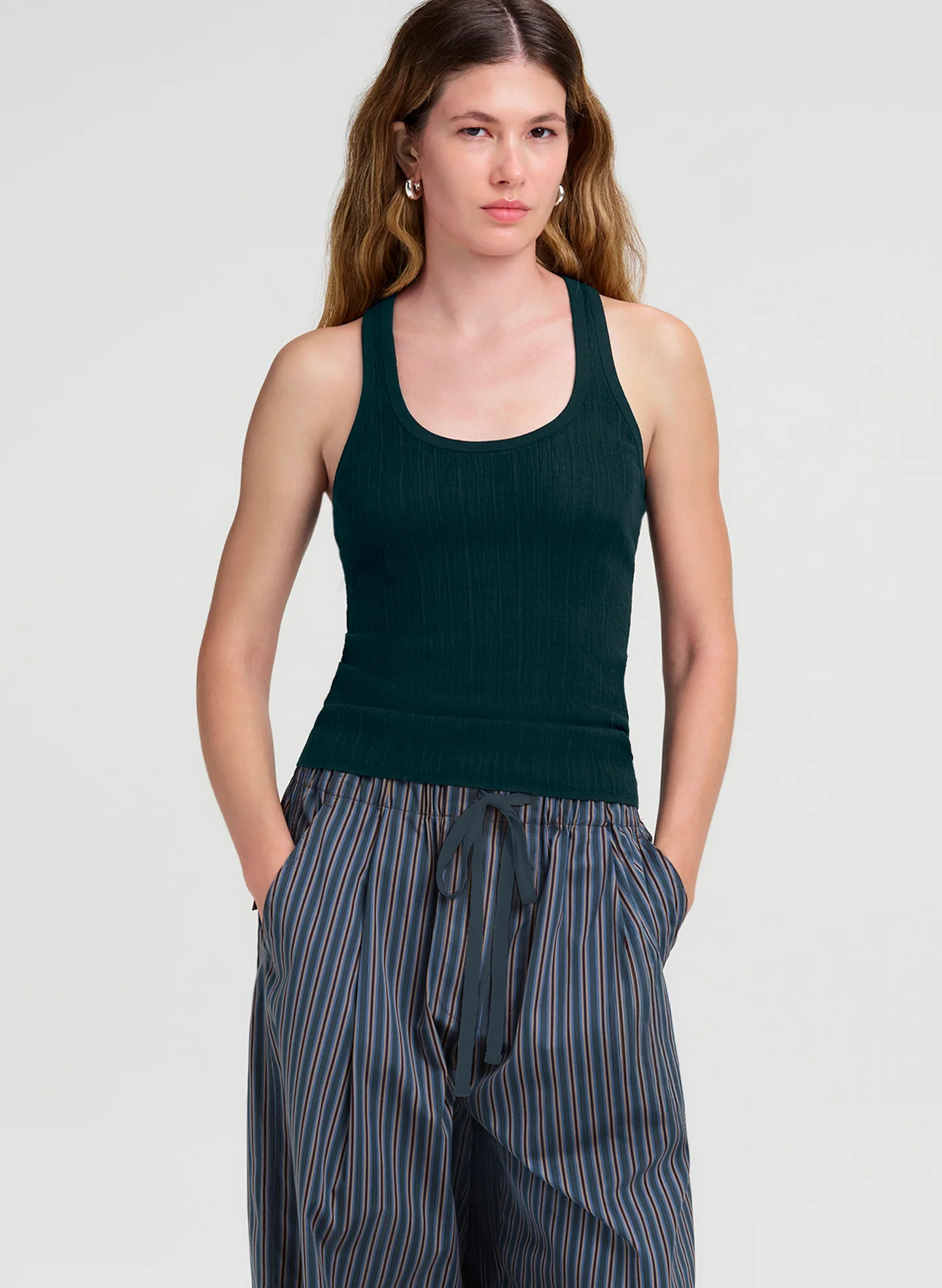 Iris Fine Cotton Tank | A.L.C
