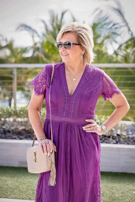 Amazon Finds | Purple Maxi Dress | Women’s Sunglasses | Crossbody Handbag | Lace Dresss

#LTKSeasonal #LTKstyletip #LTKtravel