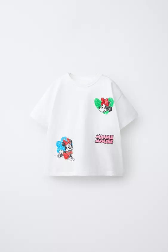 MINNIE MOUSE © DISNEY CARTOON T-SHIRT | Zara US
