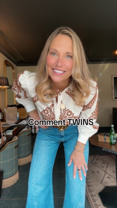 Denim trends we’re loving right now. The lemon twist is so fun, cropped styles are great for summer, and we’re also seeing embroidery, drawstring denim, white jeans, and fun colors everywhere. A good wide leg is always worth having, and these all have a flattering proportion without feeling overwhelming. We wear a size 30 in all.

#LTKootd #LTKgrwm #LTKdayinmylife