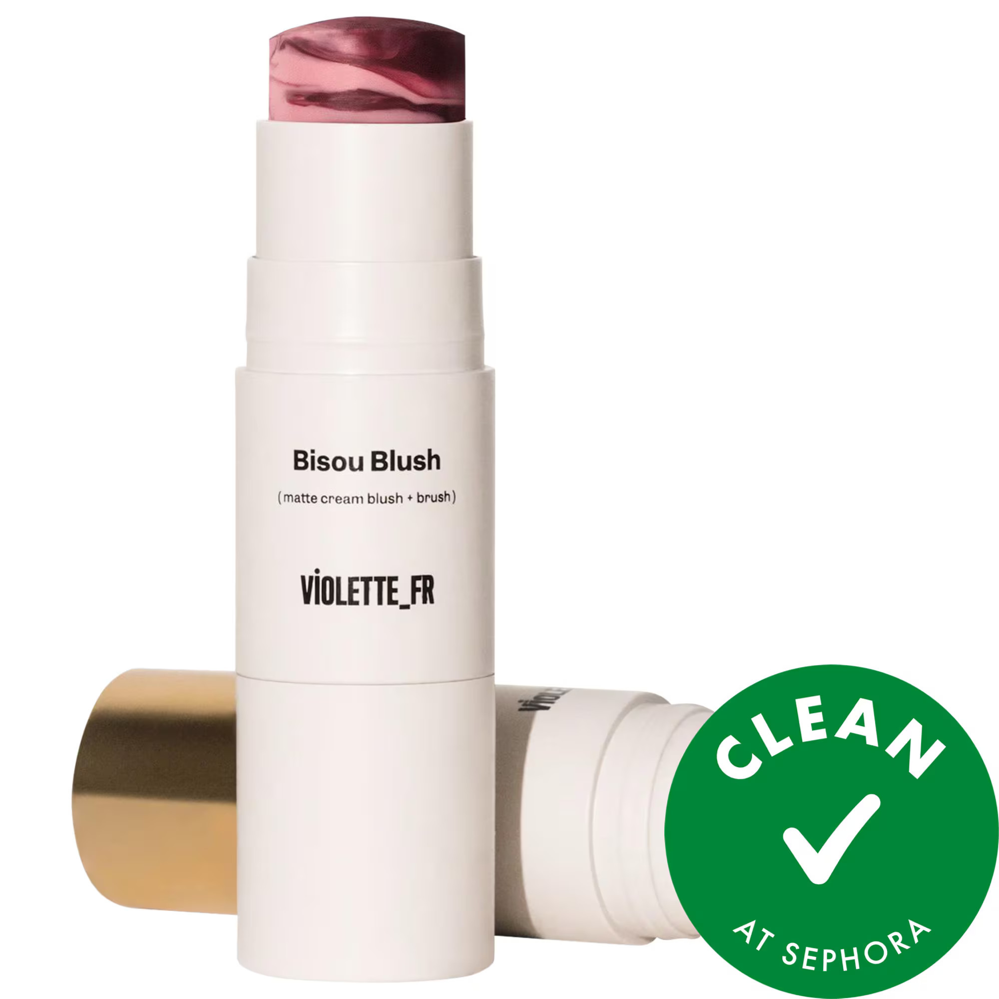 VIOLETTE_FR BISOU BLUSH Marbled Cream Blush Stick Aïssa 0.25 fl. oz. / 7 g | Sephora (US)
