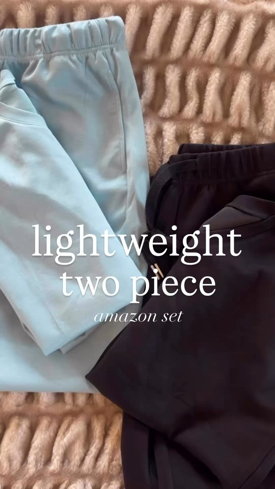 So soft!! True to size. Wearing a S in both 🫶🏻