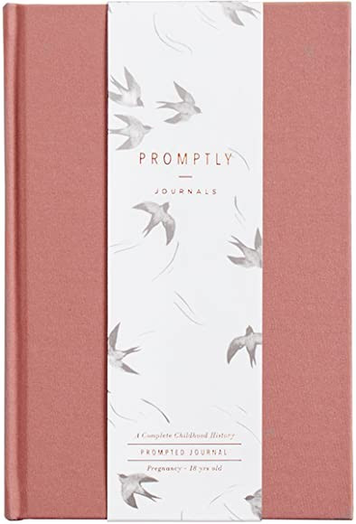 Promptly Journals - Childhood History Journal - Baby Books First Year and Pregnancy Journal - Baby M | Amazon (US)