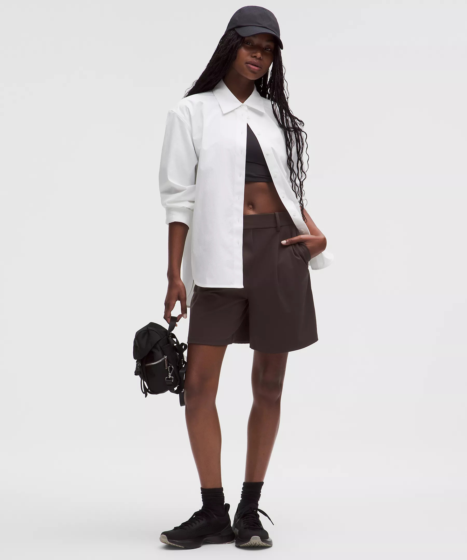 Daydrift Pleated High-Rise Short 7" | Lululemon (US)