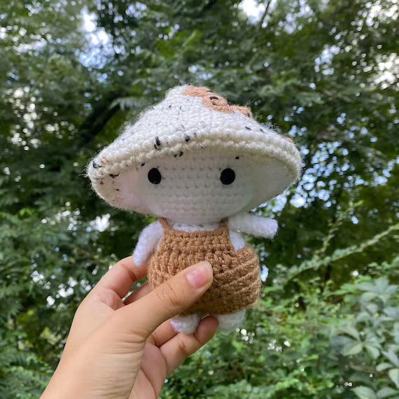 Mushroom Baby Crochet Pattern - Etsy | Etsy (US)