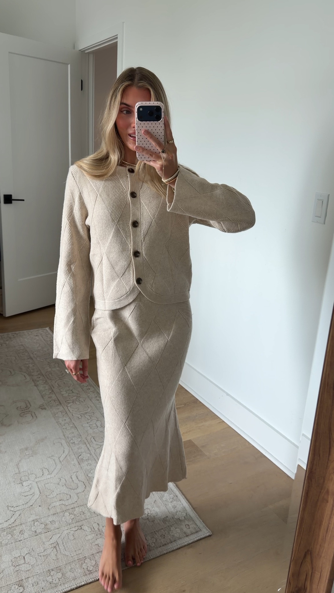 Amazon size small Tankaneo Womens 2 Piece Sweater Skirt Sets Argyle Cardigan Knit Outfits
Button Down, Long Sleeve, Maxi Skirt, Fishtail Skirt, Cropped Top, Fall Winter, Trendy, Going Out, Date Night, Lounge Dress

#LTKootd #LTKSeasonal #LTKSaleAlert