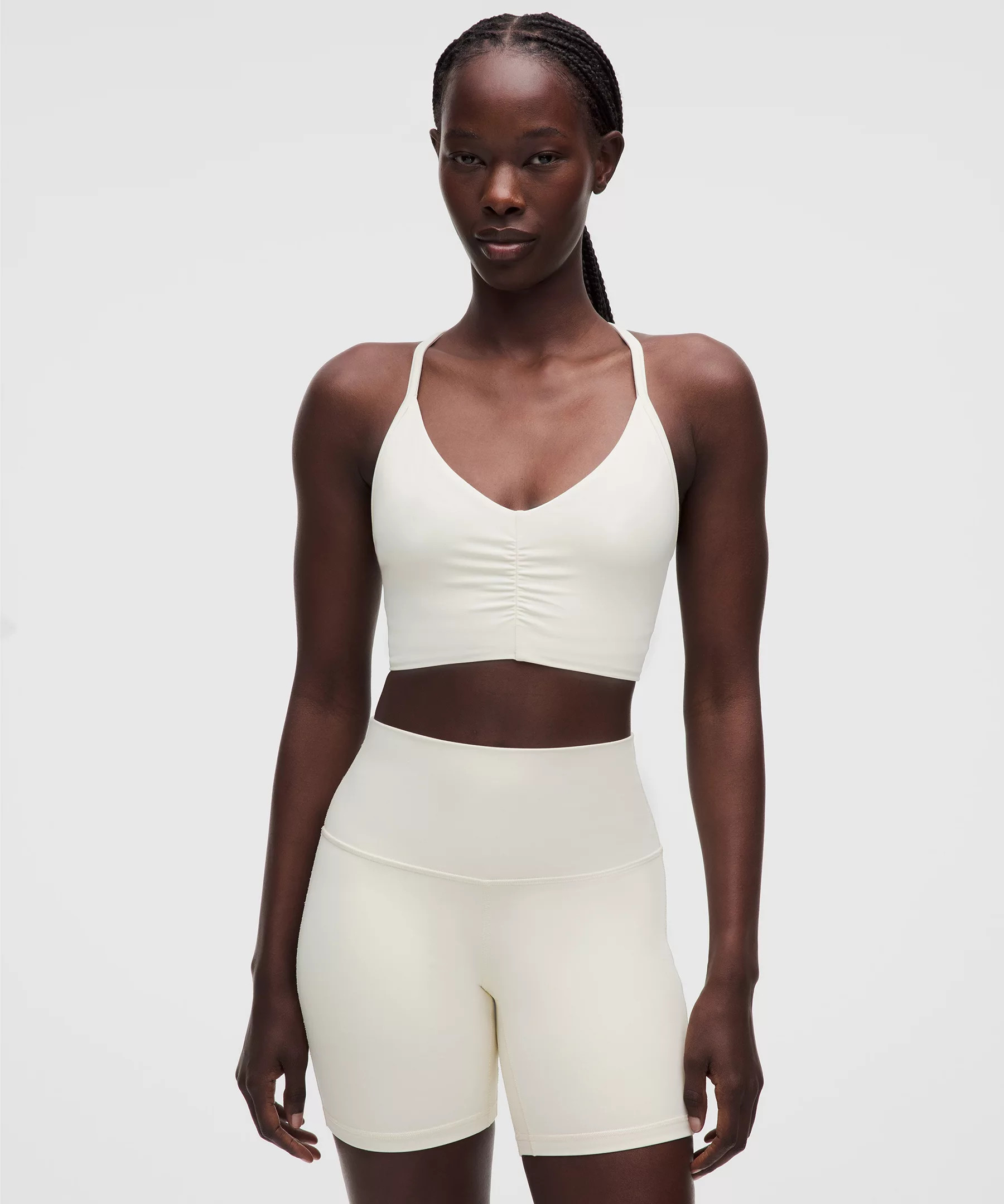 Flow Y Ruched Bra *Light Support, B/C Cup | Women's Bras | lululemon | Lululemon (US)
