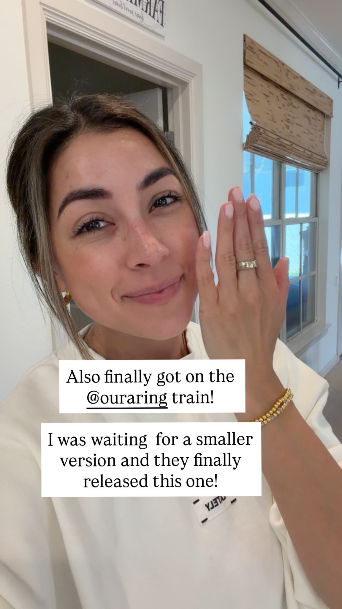 Also finally got on the Oura ring train! 

I was waiting  for a smaller version and they finally released this one!

#LTKActive #LTKselfcare #LTKfitnessgoals