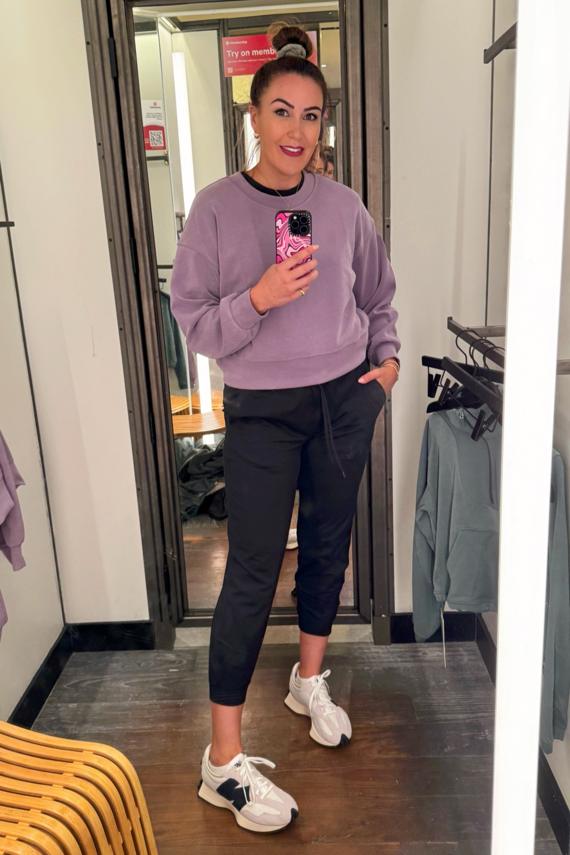 The perfect outfit for travel - cozy + still cute! I sized up one size in the joggers + did my normal size in the top. One option for travel to LTKCon + would make the perfect outfit to gift this holiday season ✨

These lifestyle shoes are the cutest + most comfortable! Can’t wait to rock them at LTK Con + beyond!

#LTKtravel #LTKCon #LTKHoliday
