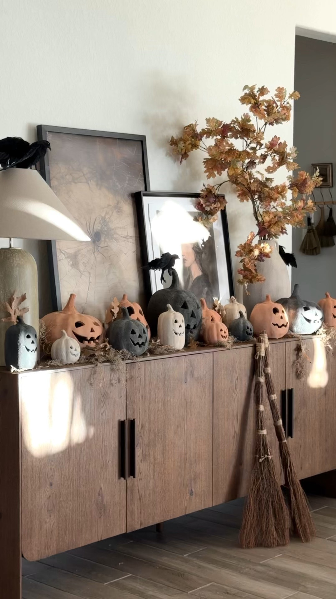 Halloween sideboard styling 🍂🤎🐦‍⬛

#LTKSeasonal #LTKstorytime #LTKSaleAlert