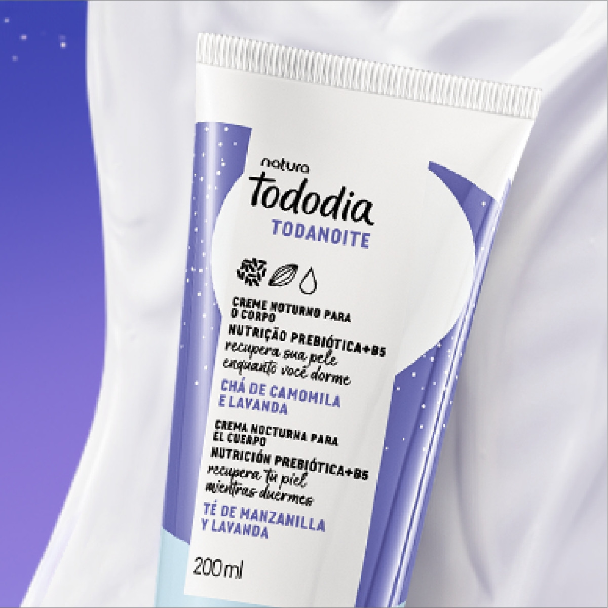 Creme Noturno Para o Corpo Tododia Todanoite | Natura BR