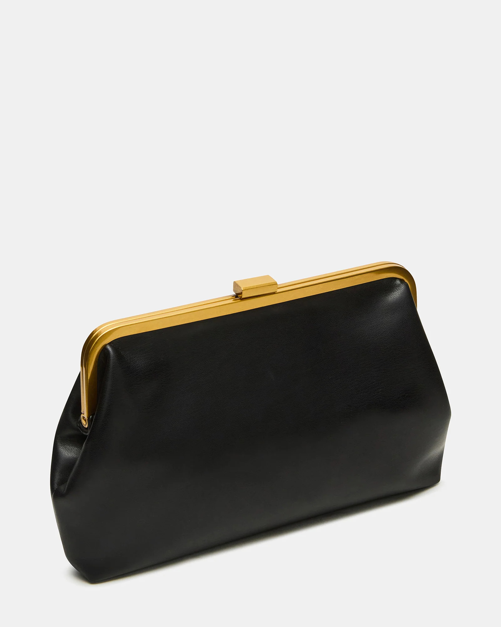 KISSES Bag Black Chain Strap Crossbody Clutch Handbag | Steve Madden (US)