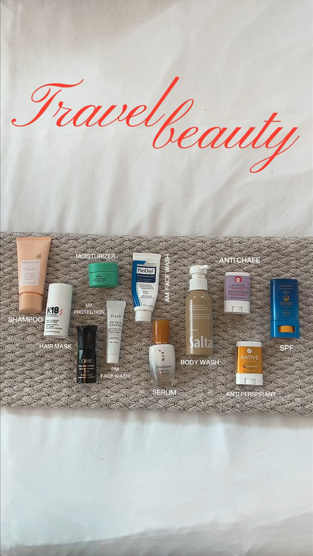 Travel essentials for your vacation? I got you! Here are the products I prepare every time I travel. Most of them are in their travel-size version 

#LTKbeauty #LTKswim #LTKtravel