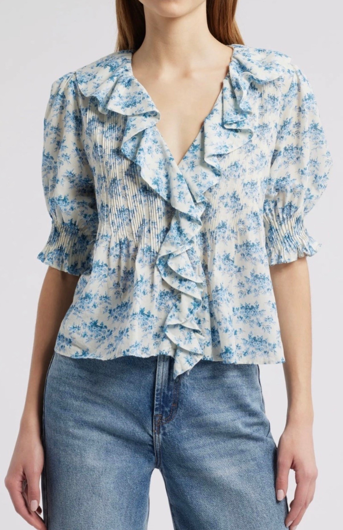 Love the print on this top
Spring outfit 

#LTKSeasonal #LTKdayinmylife