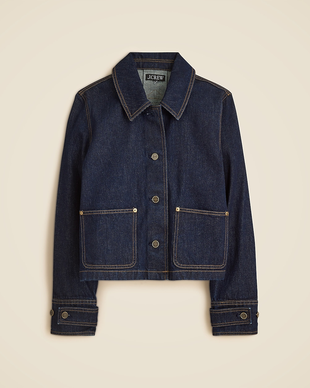 Cropped Barn Jacket™ in denim | J. Crew US