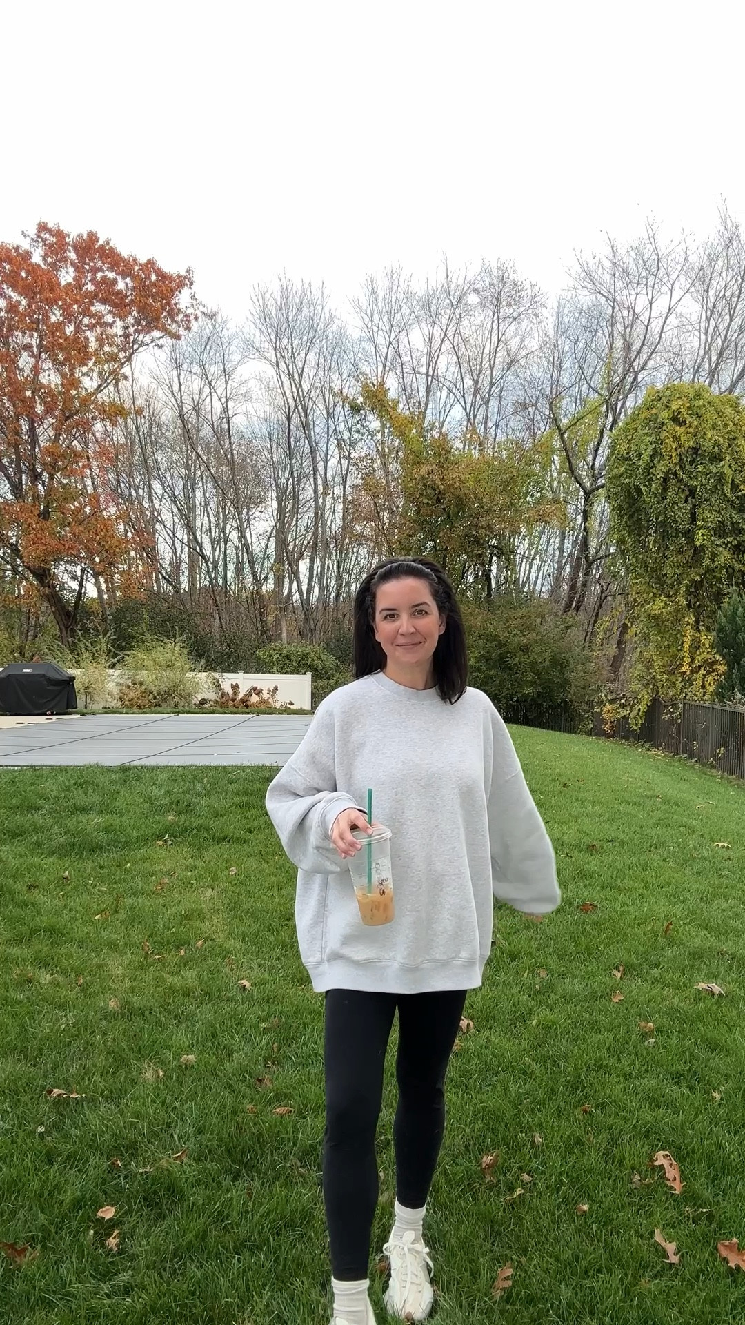 friday night family walk ☺️
XL in the sweatshirt & M in leggings!

#LTKStyleTip #LTKFindsUnder100