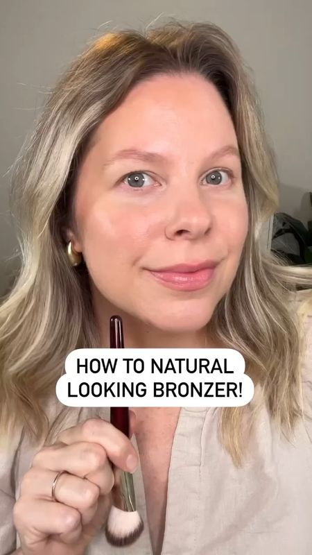 Natural looking at bronzer for everyday. This is especially great for my fair skin gals. Follow for more easy and everyday makeup and save this post for reference!

Bronzer placement - 3 OR E shape (depending on the side of your face):
Forehead ✔️
Across cheekbones to nose ✔️
Along jawline and blend down neck ✔️
On Eyes (optional, but I think it completes the look)

Using @personacosmetics cream bronzer in shade Dune. Shade Mojave is great for my really pale friends who want to try bonzer. !

#bronzer #howtobronzer #summermakeup #fairskinmakeup #makeupformaturewomen #everydaymakeuplook #over35

#LTKVideo #LTKOver40 #LTKBeauty
