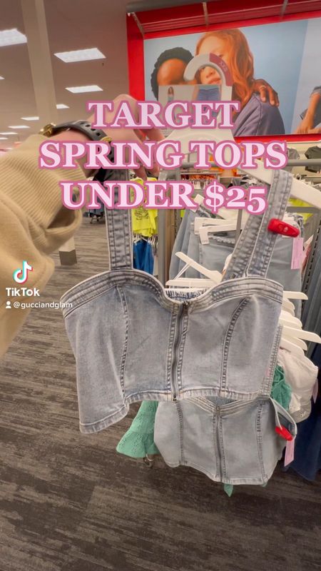 Target spring tops under $25! So many cute ones right now! 

#LTKunder50 #LTKstyletip