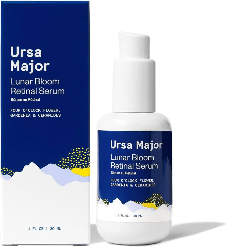 Ursa Major Lunar Bloom Retinal Serum | Potent & Gentle Facial Moisturizer | Smooth Fine Lines & W... | Amazon (US)