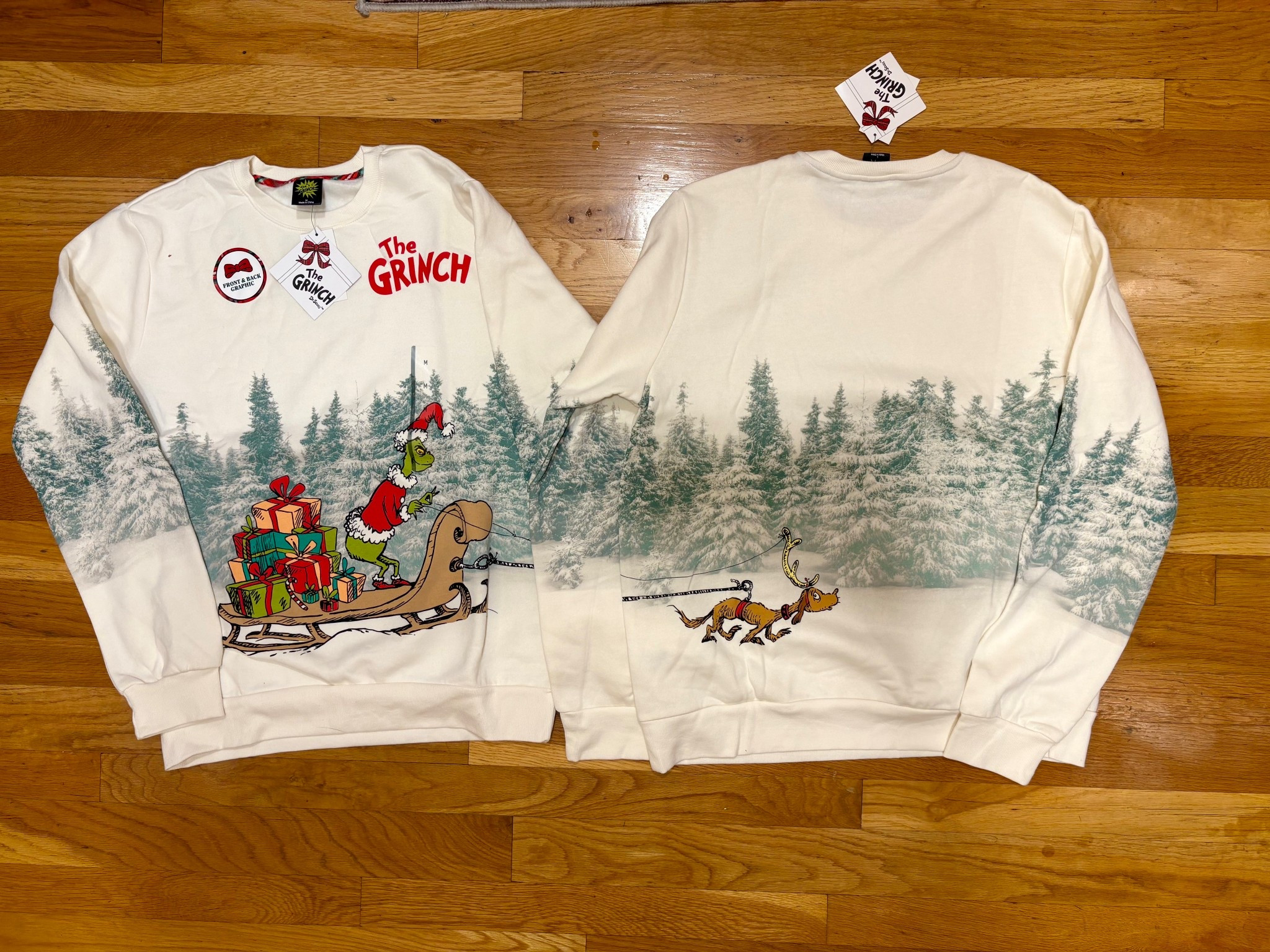 The cutest grinch themed crew necks for Christmas! 

#LTKFamily #LTKHoliday #LTKSeasonal