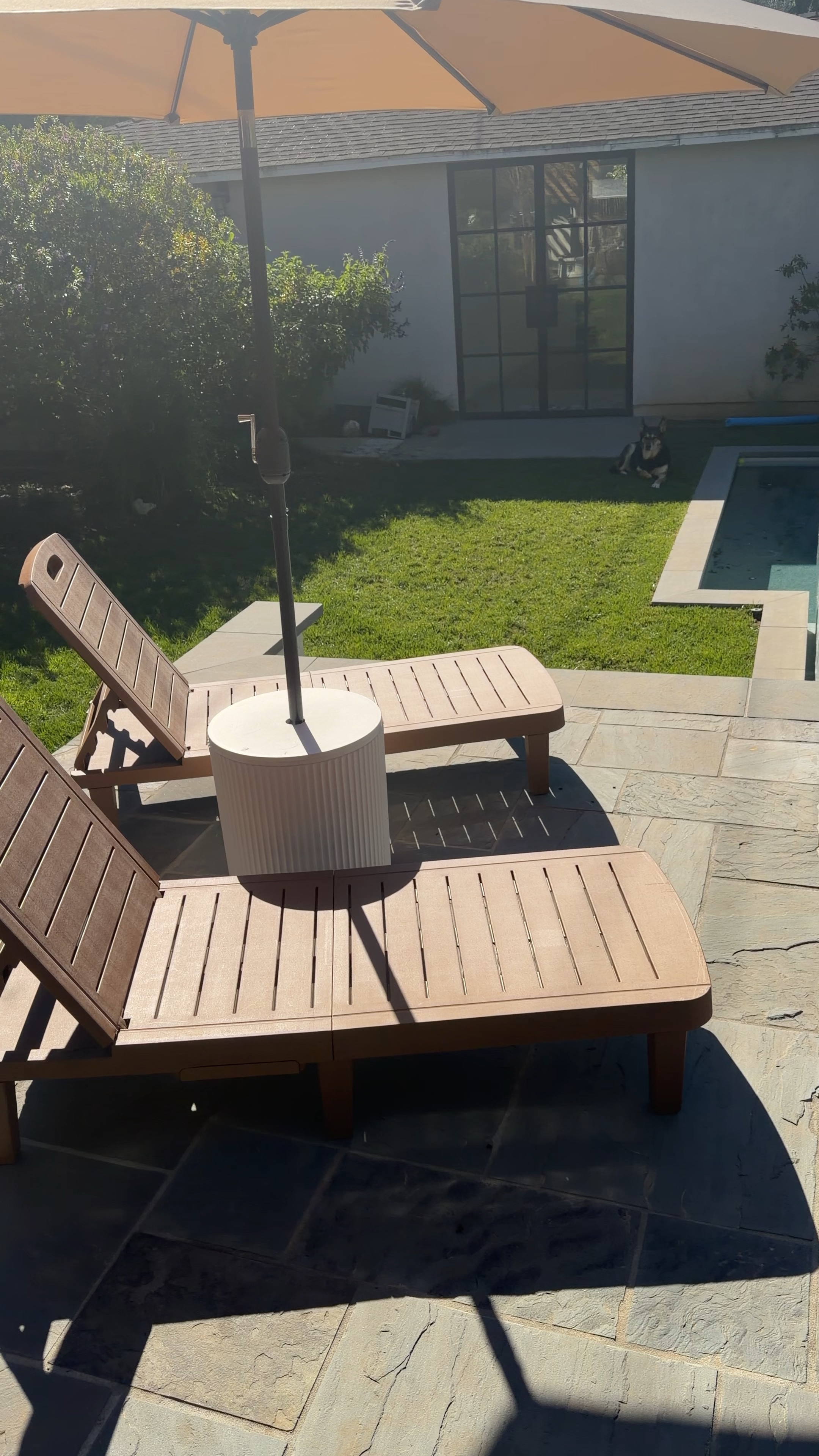 Lounge chair, pool chair, umbrella, outdoor umbrella,

#LTKHome
